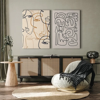 Art lines - Inspiratie voor de woonkamer