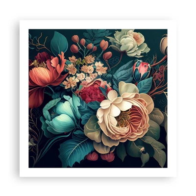 Poster - 19e-eeuwse charme - 60x60 cm