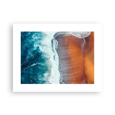 Poster - Aanraking van de oceaan - 40x30 cm