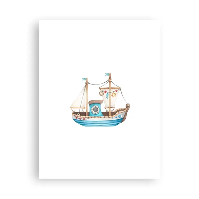 Poster - Ahoi, avontuur! - 30x40 cm