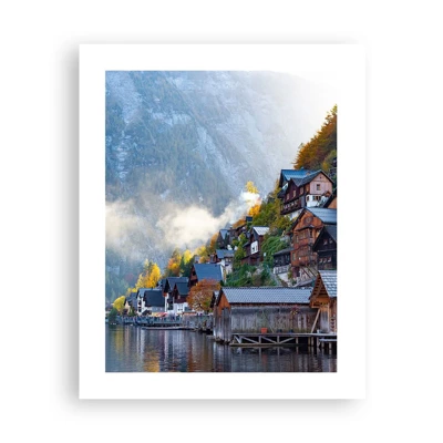 Poster - Alpine sfeer - 40x50 cm