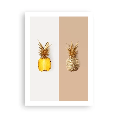 Poster - Ananas voor ons - 50x70 cm