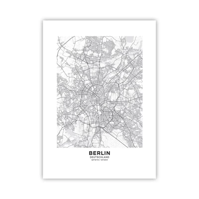 Poster - Berlijnse bloem - 50x70 cm