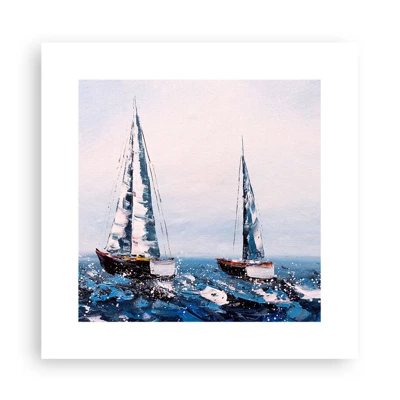 Poster - Broederschap van de wind - 30x30 cm