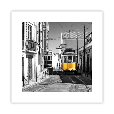 Poster - De geest van Lissabon - 30x30 cm