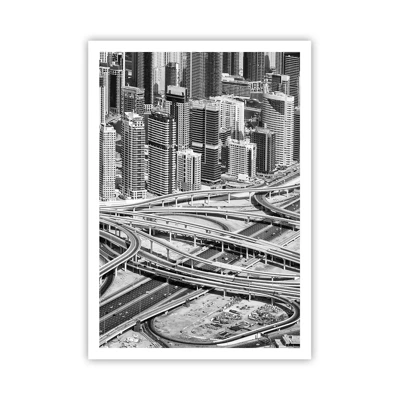Poster - Dubai - de onmogelijke stad - 70x100 cm