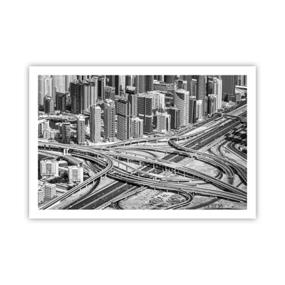 Poster - Dubai - de onmogelijke stad - 91x61 cm