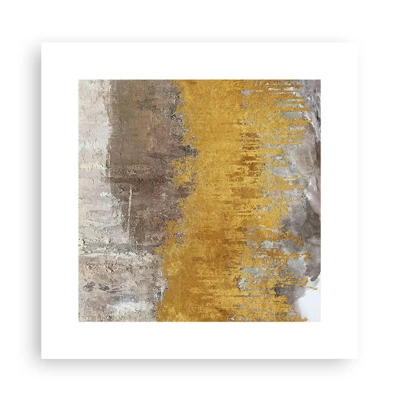 Poster - Een gouden explosie - 30x30 cm