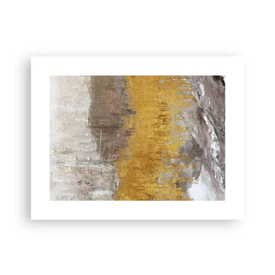 Poster - Een gouden explosie - 40x30 cm