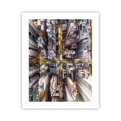 Poster - Groeten uit Hong Kong - 40x50 cm
