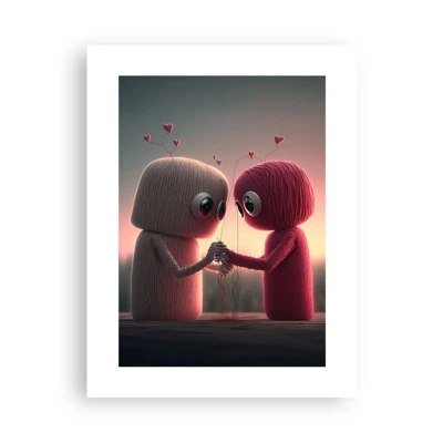 Poster - Iedereen mag liefhebben - 30x40 cm