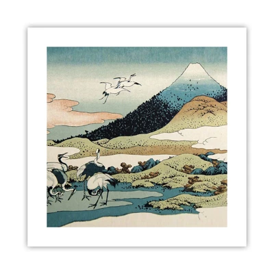 Poster - In de Japanse geest - 40x40 cm