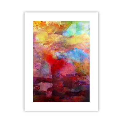 Poster - Kijk in de regenboog - 30x40 cm