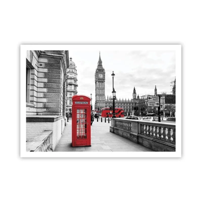 Poster - Londen, zonder twijfel - 100x70 cm