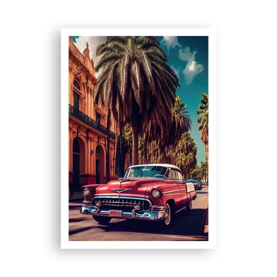 Poster - Nog steeds in Havanna - 70x100 cm