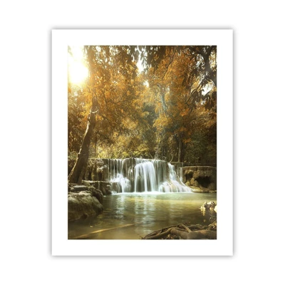 Poster - Park cascade - 40x50 cm