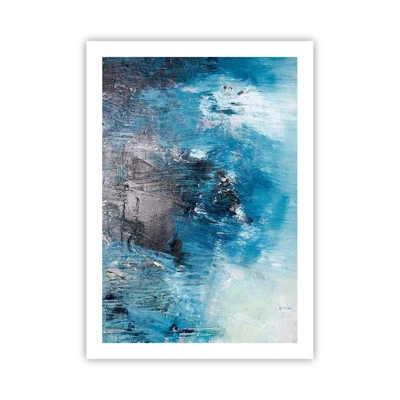 Poster - Rhapsody in Blauw - 50x70 cm