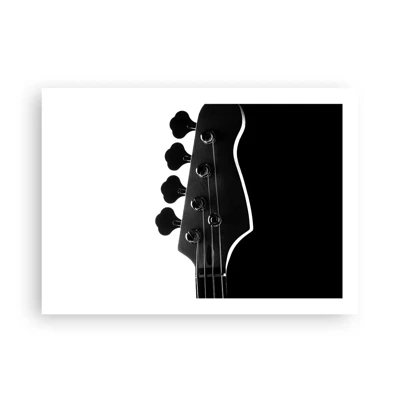 Poster - Rock stilte - 70x50 cm