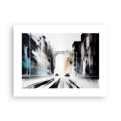 Poster - Stadsstudie: architectuur en beweging - 40x30 cm