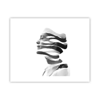 Poster - Surrealistisch portret - 50x40 cm