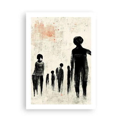 Poster - Tegen eenzaamheid - 50x70 cm
