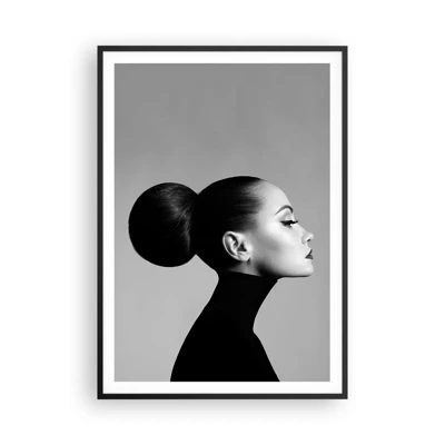 Poster in een zwarte lijst - Moderne Nefertiti - 70x100 cm