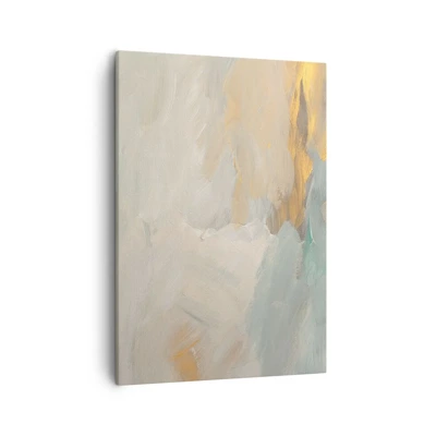 Schilderen op canvas - Abstractie – het land van zachtheid - 50x70 cm