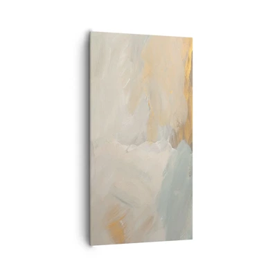 Schilderen op canvas - Abstractie – het land van zachtheid - 65x120 cm