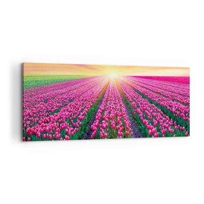 Schilderen op canvas - Beautyfarm - 100x40 cm