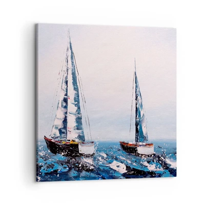 Schilderen op canvas - Broederschap van de wind - 60x60 cm