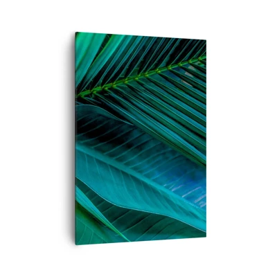 Schilderen op canvas - De anatomie van groen - 70x100 cm