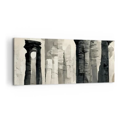 Schilderen op canvas - De majesteit van de oudheid - 120x50 cm