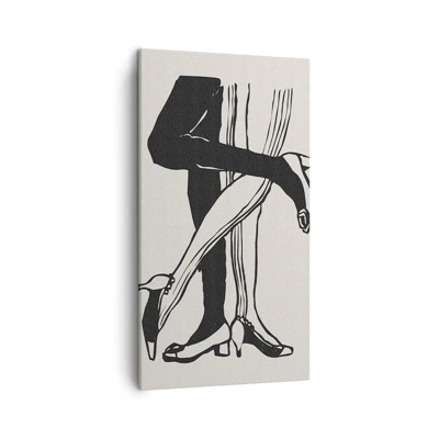 Schilderen op canvas - Een vrouwelijk attribuut - 45x80 cm