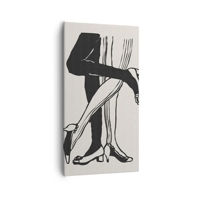 Schilderen op canvas - Een vrouwelijk attribuut - 55x100 cm