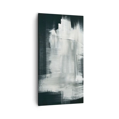 Schilderen op canvas - Geweven van verticaal en horizontaal - 55x100 cm