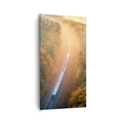 Schilderen op canvas - Herfst reis - 65x120 cm