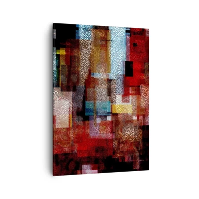 Schilderen op canvas - Het is een allegaartje - 50x70 cm