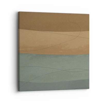 Schilderen op canvas - Horizontale compositie - 30x30 cm