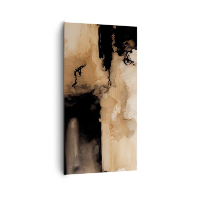 Schilderen op canvas - Intrigerende abstractie - 65x120 cm