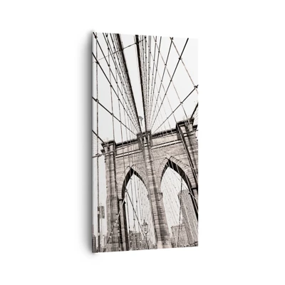 Schilderen op canvas - Kathedraal van New York - 65x120 cm