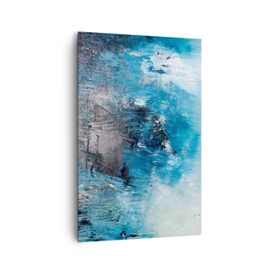 Schilderen op canvas - Rhapsody in Blauw - 80x120 cm