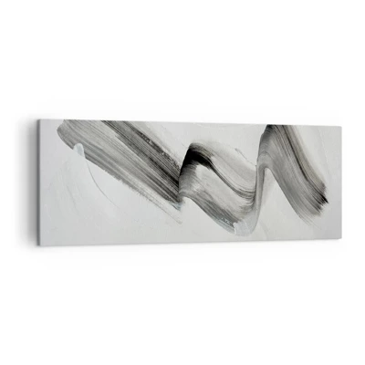 Schilderen op canvas - Terloops voor de lol - 140x50 cm