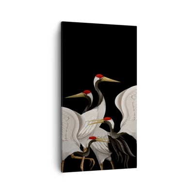 Schilderen op canvas - Vogel spullen - 45x80 cm