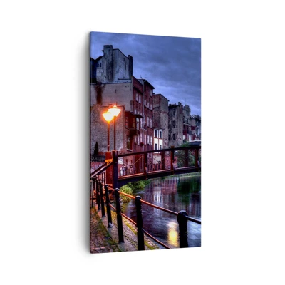 Schilderen op canvas - Zo kende je Bydgoszcz niet - 45x80 cm