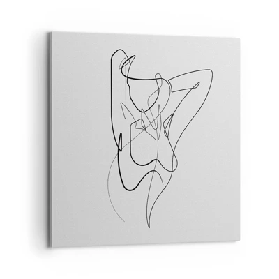 Schilderen op canvas - Zoals je echt bent… - 60x60 cm