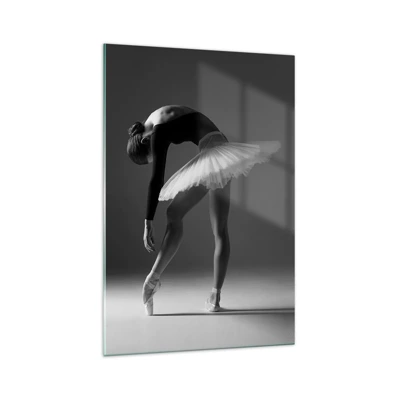 Schilderen op glas - Bella ballerina - 70x100 cm