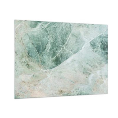 Schilderen op glas - De nobele kou van steen - 70x50 cm