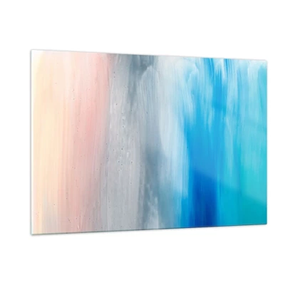 Schilderen op glas - Elementen: lucht - 120x80 cm