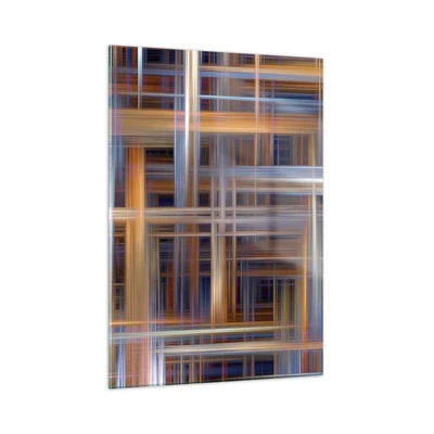 Schilderen op glas - Geweven van licht - 50x70 cm