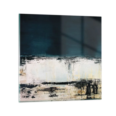 Schilderen op glas - Horizontale compositie - 40x40 cm